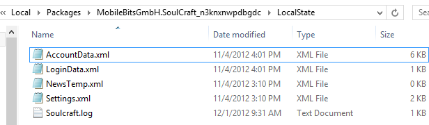 File dalam Win8 IsoStore Soulcraft ini
