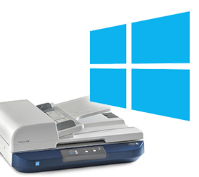 Scanner and windows 8 logo